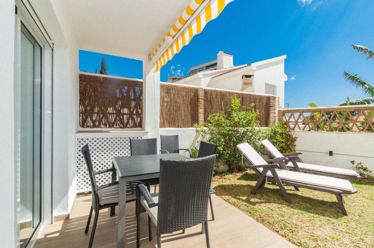 Casablanca 4 Apartamento Con Jardin Privado Fuengirola Bagian luar foto